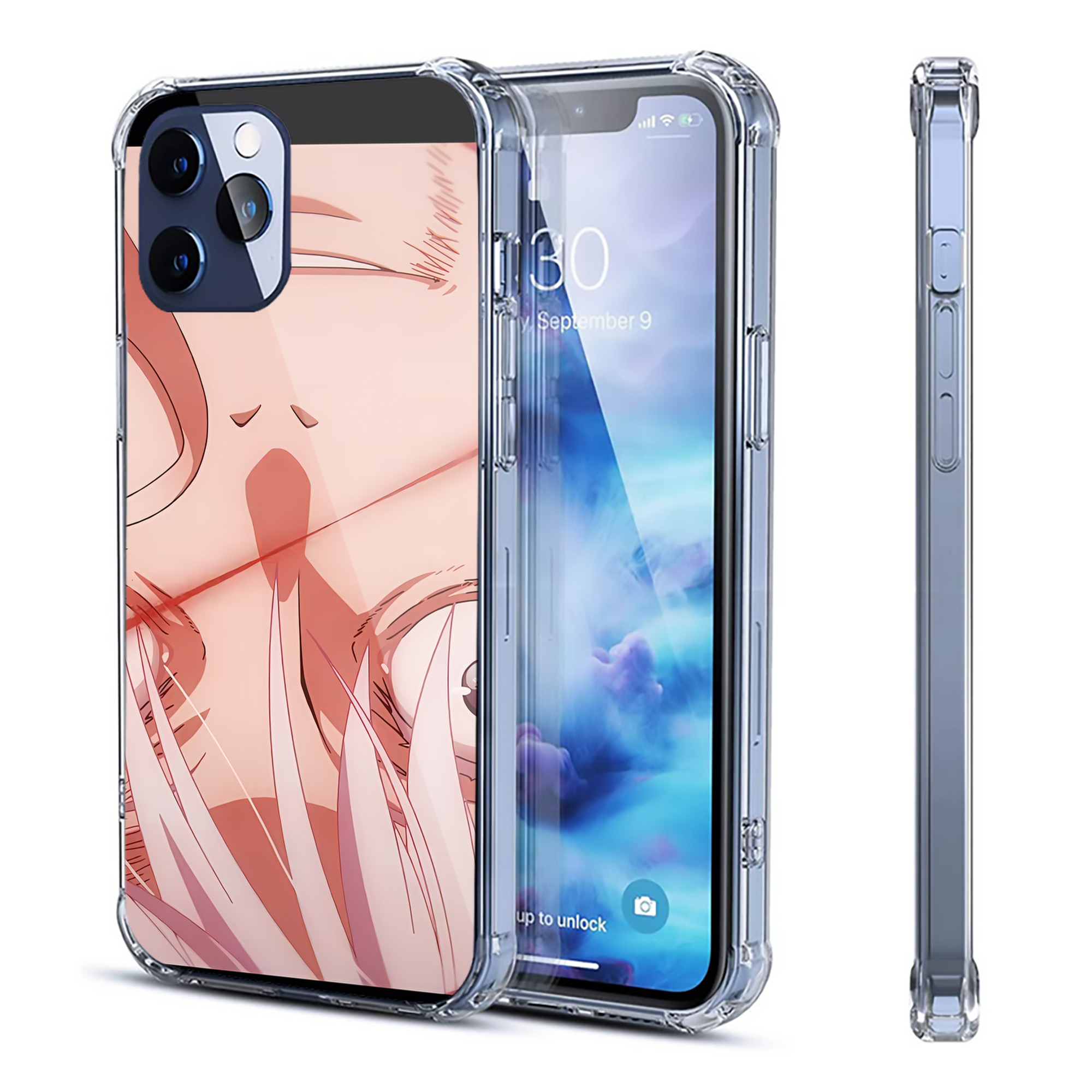 （画像用） SPY×FAMILY间谍家家酒 【iPhone 12シリーズ対応】透明スマホケース（クリアソフトケース）